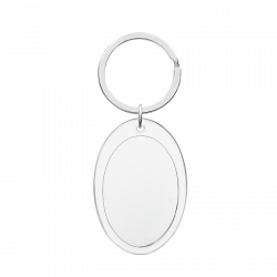 Personalised Picture Oval Keychain