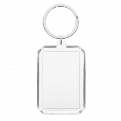 Personalised Picture Rectangle Keychain