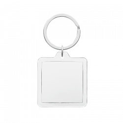 Personalised Picture Square Keychain