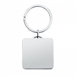 Luxury Square Keychain with picture