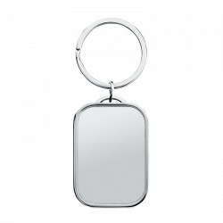 Porte-clés Rectangle de Luxe avec photo