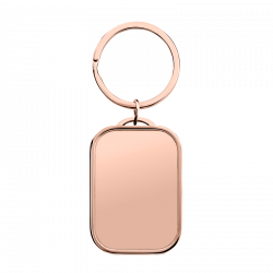 Luxury Rectangle Keychain with picture