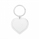 Personalized Acrylic Photo Keyring - Heart