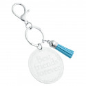 Personalized Acrylic Keyring with Tassel - Cute Design