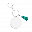 Personalized Acrylic Keyring with Tassel - Cute Design