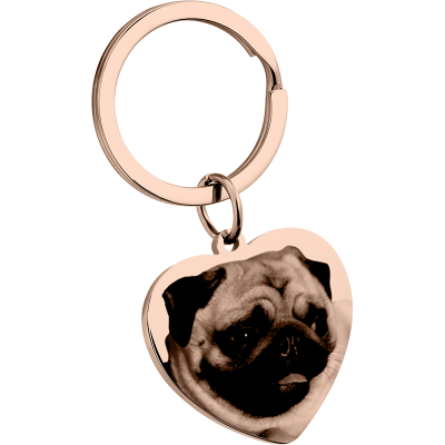 Personalized Heart Dog or Cat Photo and Text...