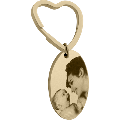Personalized Oval Dog or Cat Photo Engraved...