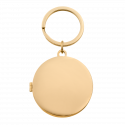Porte-clés Photo Luxe Médaillon Rond Personnalisé