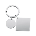 Picture-to-Drawing Square Keyring