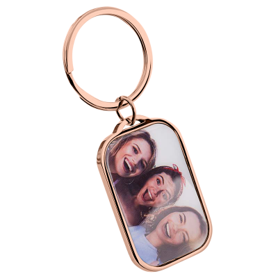 Personalized Memorial Luxury Heart Keyring with... Personalized Memorial Luxury Heart Keyring with...