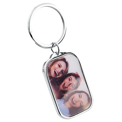 Personalized Memorial Luxury Heart Keyring with... Personalized Memorial Luxury Heart Keyring with...
