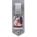 Engraved Leather Keyring for Dad with Personalised Daughter/Son Photo and Name