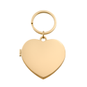 Engraved Locket Keyring with Photos for Couples - You are my heart