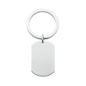Personalized Dog Tag Photo Keyring – Front Image & Back Inscription